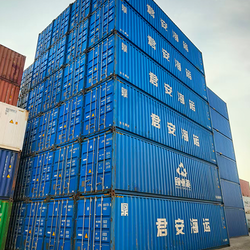 蓝色 次新集装箱