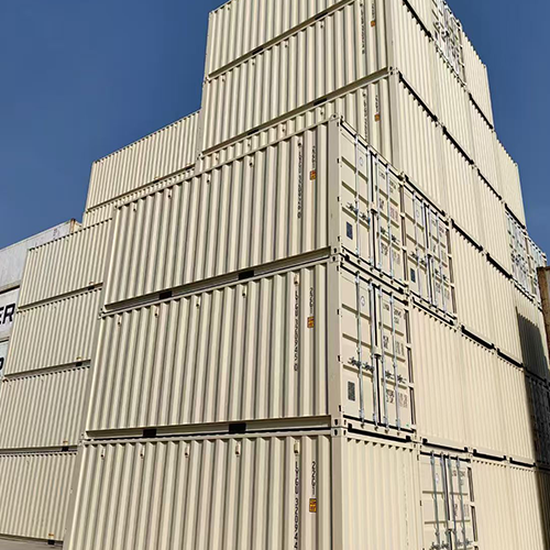 米色全新集装箱